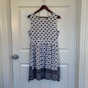 Sm wardrobe elephant sleeveless dress